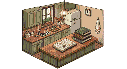 pixel kitchen